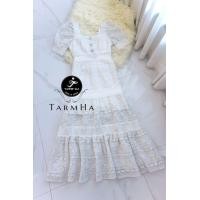 ราคา พร้อมส่ง S 6XL เดรสลูกไม้ ฉลุ แขนตุ๊กตา มี2สี ชุดทำบุญ งานหมั้น งานบวช ถ่ายพรี เดรสสาวอวบ ไปงานแต่ง ชุดขาว สุภาพ ไปวัด เดรสยาว งานป้าย (20094821174)