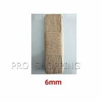 ราคา Pro เชือกป่าน เชือกกระสอบฝนเล็บแมว หรือสำหรับตกแต่งDIY เชือกเส้นใหญ่หนา hemp rope (14738205147)
