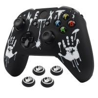 ราคา Sofe ป้องกันซิลิโคน conrol เคสสำหรับ Xbox One S ผิวจอยควบคุมเกม (21170613608)