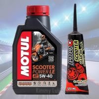 ราคา Motul Scooter Power LE Synthetic 100 4T 5W 40 ขนาด 1 ลิตร (17298736357)