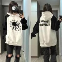 ราคา Hanlu ฮู้ดสไปเดอแมน เสื้อกันหนาวคู่ เสื้อกันหนาว ฮู้ด เสื้อสเวตเชิ้ตแบบมีฮู้ดเสื้อสเวตเชิ้ตทรงหลวมสำหรับผู้ชายและผู้หญิงเสื้อกันหนาวฮู้ดสวมหัว (20368224549)