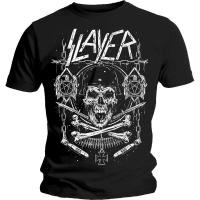 ราคา New HOT Lint9 พร้อมส่ง เสื้อยืดผ้าฝ้าย 100 พิมพ์ลายหัวกะโหลก Slayer Skull Bone Show Mercy Thrash Metal โอเวอร์ไซซ (20008689849)
