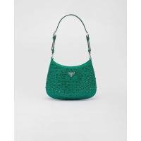 ราคา Prada Cleo satin bag with crystals Shoulder Bag (21228291467)
