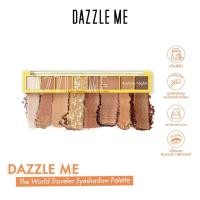 ราคา DAZZLE ME The World Traveler Eyeshadow Palette อายแชโดว์ พาเลท (19432995378)