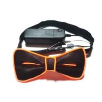 ราคา MAXG ผู้ชายกระพริบเต้นรำคริสต์มาส Light Up ส่องสว่างเนคไท LED โบว์ผูกพรรคตกแต่ง (16866380112)