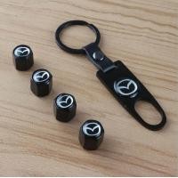 ราคา 4 ชิ้น เซ็ตรถสแตนเลสก้านล้อฝาจุกลมยางยางวาล์ว Caps สำหรับ MAZDA 2 3 5 6 CX5 CX7 CX9 Atenza Axela protege SPEED (1212626855)