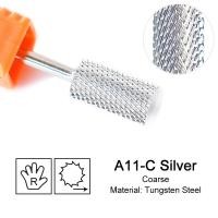 ราคา เครื่องตัดกัดแบบถังขนาดใหญ่หัวเจียรเล็บทังสเตนคาร์ไบด์สีทองสำหรับทำเล็บมือเล็บเท้าไฟฟ้าเครื่องมือขัดตะไบ (21171123477)