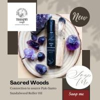 ราคา Sacred Wood Perfume oil with Palo Santo and Sandalwood น้าหอมโรลออนกลิ่นเปาโลซานโต ไม้ศักดิ์สิทธิ์ นำพลังงานที่ดี และน้ำมันหอมระเหยจากต้นจันหอม (21248278252)