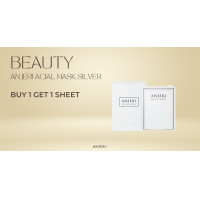 ราคา แผ่นมาสก์หน้า ANJERI FACIAL MASK SILVER แบบ1 กล่อง แถม มาส์กหน้า 1 ซอง สูตรธรรมชาติ (12600074233)