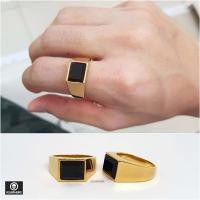 ราคา แหวนนิลดำ Square Black (18669776853)