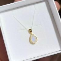 ราคา Winterwinter Jewelry Silver925 เครื่องประดับเงินแท้ เงินแท้925 สร้อยคอมูนสโตน Moonstone ทรงหยดน้ำ (12226174293)