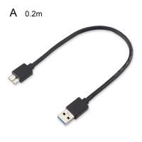 ราคา USB3 0AM To MicroB Mobile Hard Disk Data Cable USB3 0 Data Box Hard Cable Data Disk Cable D4D5 (20233642512)