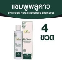 ราคา พร้อมส่ง Plu Kaow Herbal Advanced Shampoo แชมพูพลูคาว บ้านหมอละออง แชมพูดูแลอาการคันหนังศีรษะ รักษารังแค ขนาด 150 ml 4 ขวด (20563412598)
