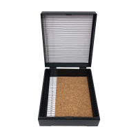 ราคา กล้องจุลทรรศน์สไลด์กล่อง25สถานที่สไลด์กรณีแผ่นไม้กล่องเก็บพลาสติกสำหรับกล้องจุลทรรศน์ตัวอย่างแก้วสไลด์25ชิ้น (16530098730)