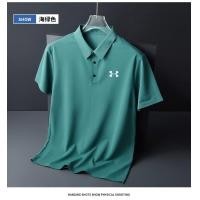 ราคา Under Armour UA Short Sleeve Polo Shirt Sports T T shirt Ice Silk Quick Drying Top Summer New Golf Mens Lapel (15477039388)