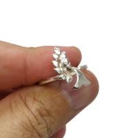 ราคา แหวน เงินแท้ 92 5 งานแฮนด์เมด ขึ้นมือ รูปช่อมะกอก หนัก 1 6 กรัม ตัวเรือนแข็งแรง ใส่ไม่ซ้ำใครครับ (18108409243)