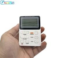 ราคา 2024New SH 01วิทยุมัลติฟังก์ชั่นวิทยุ AM FM พร้อมหูฟังวิทยุเครื่องเล่น MP3ชาร์จได้แบบพกพานาฬิกาปลุกการเดินในบ้านการวิ่ง (21212068160)