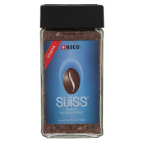 ราคา HACO Suiss Mocha Medium Roast Instant Coffee Switzerland Imported 100g ฮาโค่ สวิส มอคค่า คั่วระดับกลาง กาแฟสำเร็จรูปนำเข้า (406257706)