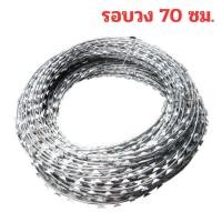 ราคา พร้อมส่งยกม้วน ลวดหนาม ลวดหนามหีบเพลงยาว10เมตร ลวดหีบเพลง รั้วหนาม รั้วล้อมทำฟาร์ม รั้วล้อมทำการเกษตร รั้วคุณภาพดี ลวดแข็งแรง ทนทาน (19271273086)