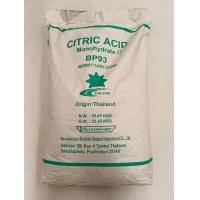 ราคา 25กก กรดมะนาว Citric acid monohydrate กรดซิตริก (17710744680)