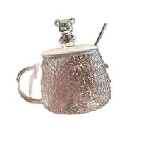 ราคา แก้วกาแฟ ชา นม รูปหมี พร้อมฝาปิดพลาสติก (21327085616)