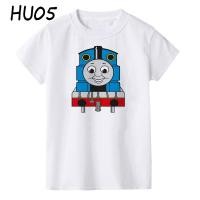 ราคา เสื้อยืดแขนสั้น พิมพ์ลาย Thomas The Train สําหรับเด็ก (16454368424)