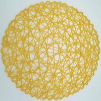 ราคา แผ่นรองไม้ฟางแผ่นรองจานสีน้ำตาลลายจักสานหวายเสื่อรองหม้อกระดาษรองจานหลากสีโมเดิร์น1ชิ้น (18672077733)