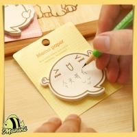 ราคา MANINI 1 ชิ้น โพสอิท Sticky note กระดาษโน๊ต emote คละแบบ post it (9283028406)