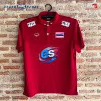 ราคา Grand Sport เสื้อโปโลวอลเลย์บอลทีมชาติ แกรนด์สปอร์ต เสื้อโปโลแขนสั้น เสื้อโปโลทีมชาติ DIY รหัส 12 261 (19298173873)