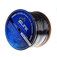 ราคา GLINK สาย LAN CAT5E มีไฟ 305 เมตร ภายนอก รุ่น GL5009 (20267940304)