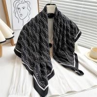 ราคา Syal Sutra ผ้าทอลายทแยงแฟชั่นสำหรับผู้หญิงดีไซน์ใหม่ผ้าพันหัวพิมพ์ตกแต่งผ้าคลุมไหล่ฮิญาบผ้าคลุมไหล่ผ้าพันคอสี่เหลี่ยมสำหรับผู้หญิง (21357414049)