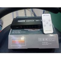 ราคา 5x1 HDMI Switch Switcher Splitter HD 4K 2K 1080P 5 in 1 out Video Hub Remote Control (4211524902)