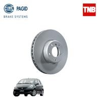 ราคา Hella Honda Jazz GD ฮอนด้า แจ๊ส ปี 2003 2007 จานเบรก จานธรรมดา จานเบรครถยนต์ (13106260198)