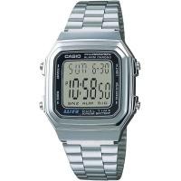 ราคา Casio Mens A178WA 1A Illuminator Stainless Steel Watch (16935819451)
