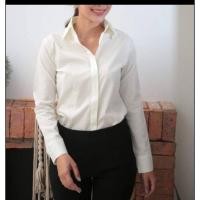 ราคา เสื้อเชิ้ตหญิง พาสเทล แขนยาว โพสนี้ 5 สี ขาว โอรส เขียวหยก สีกะปิ เหลืองครีมอ่อน ไซส์ 34 52 (18735404534)