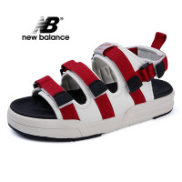 ราคา NEW BALANCE ใหม่รองเท้าแตะกีฬา NB Slippers Black Sandals Men and Women Beach Sports Shoes SD3206BBW BKR (14022565034)