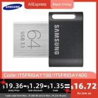ราคา SAMSUNG USB3 1 USB Flash Drive FIT Plus 32G 64G 128G 256G Pen Drive Tiny Memory Stick Storage Device U Disk Mini Flashdrive (11192985127)