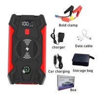 ราคา JDMGRAM แบบพกพา 28000mAh รถ JUMP Starter Power Bank Auto Battery Booster Charger ราคาเริ่มต้นที่อุปกรณ์ 12V แบตเตอรี่ฉุกเฉิน Starter อุปกรณ์เสริมรถยนต์ (20864248151)