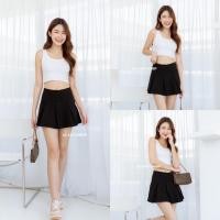 ราคา Acasey กระโปรง กระโปรงจีบ ทรงเทนนิส มีซับด้านใน ไม่โป๊ ไซส์ S XL (19669366700)