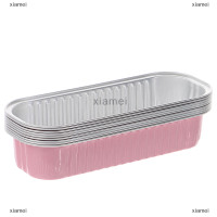 ราคา xiamei 10ชิ้น200มล อลูมิเนียมฟอยล์กระป๋องถ้วยพุดดิ้งแม่พิมพ์เค้กกล่องอบดีบุกพร้อมฝา (20265938667)