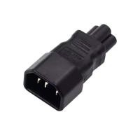 ราคา Universal Power Adapter IEC 320 C14 to C5 Adapter Converter C5 to C14 AC Power Plug Socket 3 Pin IEC320 C14 Connector HOT SELL (10224379524)