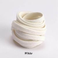 ราคา A Happy046 1คู่คลาสสิกแบนเชือกผูกรองเท้าผ้าใบรองเท้าผ้าใบรองเท้ากีฬา Laces ผู้หญิงและผู้ชายเชือกผูกรองเท้าแข็งคู่แบนสีขาวสีดำเชือกผูกรองเท้า (16470313047)