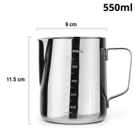 ราคา เหยือกตีฟองนม ที่ทำฟองนมสแตนเลส304 เครื่องอุ่นนมถ้วยเหยือก เหยือกทำฟองนม เครื่องตีฟองนม ถ้วยกาแฟ สแตนเลส Latte Art Milk Frother Coffee Cup Katsu (5000416816)