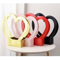 ราคา กระเช้าจัดดอกไม้ ของขวัญวันวาเลนไทน์ กล่องกระดาษของขวัญ รูปทรงหัวใจ กระดาษคราฟท์ (21329827873)