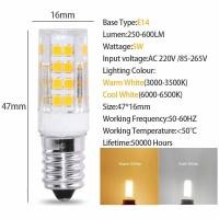 ราคา หลอดไฟข้าวโพด LED คลังสินค้าพร้อมขนาดเล็ก5W G4 G9 E14หลอดไฟ220V 240V หลอดไฟข้าวโพดที่ไม่ใช่ LED จับการเคลื่อนไหว (20626564342)