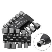 ราคา 1 Set 14 Hex Socket Socket Wrench Screw Socket Electric Screwdriver Fit for Tapping Screws (20981117150)