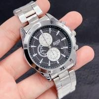 ราคา นาฬิกา BOSCK นาฬิกาผู้ชาย นาฬิกาข้อมือ ผู้ชาย นาฬิกาทางการ สายนาฬิกา สแตนเลส หน้าปัด 43 มม (20853870325)