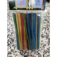 ราคา ไม้ไอติมใหญ่ กลาง เล็ก ผอม ไม้ไอติมกลม ไม้ไอศครีม DIY สร้างโมเดล สีไม้ คละสี 50ชิ้น แพค ไม้ศิลป์ประดิษฐ์ US Station (19796503902)