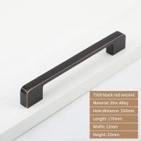 ราคา มือจับประตูตู้รองเท้า ลิ้นชัก ตู้ไวน์ ตู้กับข้าว ขนาดเล็ก สไตล์ยุโรป โมเดิร์น มินิมอล สีดํา (18168271691)