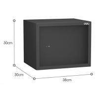 ราคา ตู้เซฟอิเล็กทรอนิกส์ ตู้เซฟนิรภัย ตู้เซฟ safety box ปลดล็อคด้วยกุญแจ สำหรับเก็บเงิน เครื่องประดับ ของมีค่า อัพเกรดความหนาของเหล็ก ป้องกันโจรกรรม Simpler (21274377330)